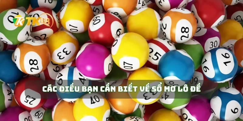 Sổ Mơ Lô Đề Giải Mã Mơ Thấy Lô Trúng May Mắn Chắc Chắn 1 Các điều bạn cần biết về sổ mơ lô đề